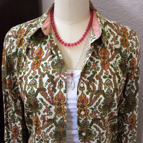 Robert Graham Tops - Orig $175! EUC Fabulous ROBERT GRAHAM Button Down